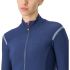 Castelli tutto nano RoS fietsshirt lange mouw belgisch blauw dames  4520559-424