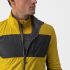 Castelli Unlimited Puffy fietsjack lange mouw geel heren  4521507-755