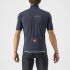 Castelli Perfetto RoS 2 Wind korte mouw fietsshirt blauw heren  4522513-414