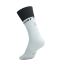 Compressport Mid compression socks v2.0 wit/zwart  SQTU3540002
