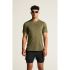 Craft ADV Essence hardloopshirt korte mouw 2 groen heren  1914792-664000