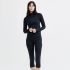 Craft Core dry active comfort shirt lange mouw half zip zwart dames  1911167-B999000