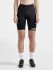 Craft Core Endurance fietsbroek kort zonder bretels zwart/wit dames  1910565-999000