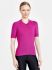 Craft Advanced Endurance fietsshirt korte mouw neon roze dames  1910553-486000