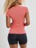 Craft Pro Dry Nanoweight korte mouw ondershirt roze dames  1908854-410000-vrr
