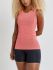 Craft Pro Dry Nanoweight mouwloos ondershirt roze dames  1908853-410000-vrr