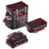 Elite Tri box Transition rugzak zwart/rood  EL0143101