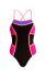 Funkita Pink shadow Colour block badpak dames  FKS002L01787