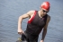 Castelli Free sanremo tri suit mouwloos geel/antraciet heren  16071-032
