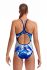 Funkita Blue Ascent diamond back badpak dames  FS11L71312