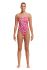 Funkita Red Ribbons twisted badpak dames  FKS010L02645