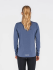 Fusion C3 Zip Neck blauw dames  0155-BL