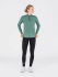 Fusion C3 Zip Neck groen dames  0155-GRN
