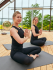 Fusion Pure Yoga Tights zwart dames  1048-BLK