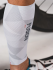 Fusion Tempo! Calf Sleeves wit/grijs Unisex  1141