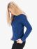 Fusion Recharge Hoodie blauw dames  0300-BL