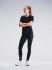 Fusion Nova T-shirt zwart dames  1035-BLK