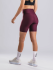 Fusion High Rise Short Tights bordeaux dames  1270-BOR