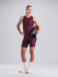 Fusion High Rise Short Tights bordeaux dames  1270-BOR