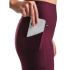 Fusion High Rise Tights Pocket bordeaux dames  1278-BOR