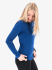Fusion Merino 150 LS Shirt blauw dames  0213-BL