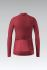 Gobik Hyder fietsshirt lange mouw amaranth dames  10-01-081-002