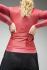 Gobik Hyder fietsshirt lange mouw amaranth dames  10-01-081-002
