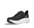 Hoka Arahi 8 hardloopschoenen Black/White WIDE dames  1168711-BWHT