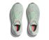 Hoka Clifton 10 hardloopschoenen Sea Glass/Neon Flame WIDE Dames  1162050-SLSSN