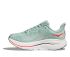Hoka Clifton 10 hardloopschoenen Sage/Neon Flame heren  1162030-SGNN