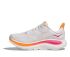 Hoka Clifton 10 hardloopschoenen White/Electric Rose dames  1162031-WTLC