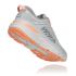 Hoka One One Bondi 7 hardloopschoenen grijs/roze dames  1110519-HMSH