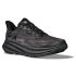 Hoka Clifton 9 hardloopschoenen zwart dames  1127896-BBLC