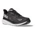 Hoka Clifton 9 wide hardloopschoenen zwart/wit heren  1132210-BWHT