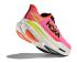 Hoka Mach X 3 hardloopschoenen Neon Rose/Neon Tangerine dames  1168721-NNRS