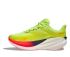 Hoka Mach X 3 hardloopschoenen Neon Yuzu/Squid Ink dames  1168721-NZS