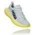 Hoka One One Carbon X 2 hardloopschoenen grijs/geel dames  1113527-BFLG