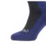 Sealskinz Cold weather knee fietssok met Hydrostop zwart/blauw  11100065-0101