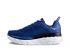 Hoka One One Bondi 6 wide hardloopschoenen blauw/wit heren  1019271-GBAN-vrr