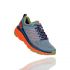 Hoka One One Challenger ATR 5 hardloopschoenen lichtblauw/oranje heren  1104093-SWMOC