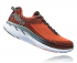 Hoka One One Clifton 5 hardloopschoenen oranje/groen heren  1093755-NPHN-VRR