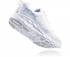 Hoka One One Clifton 6 hardloopschoenen wit heren  1102872-BWWH