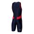 Zone3 Activate mouwloos trisuit zwart/rood heren 2020  TS18MACT108