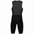 Orca Athlex race trisuit mouwloos zwart/zilver heren  MP12