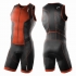 2XU Perform Full Front Zip trisuit zwart/blauw heren     MT3859d