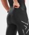 2XU Compression mouwloos trisuit zwart/rood heren  MT5517D-BLK/WFL