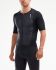 2XU Compression Korte mouw tri top zwart heren  MT5518a-BLK/BLK