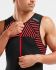 2XU Active mouwloos trisuit zwart/rood heren  MT5540d-BLK/FSL-VRR