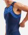 2XU Active mouwloos trisuit blauw heren MT5540d  MT5540d-NVY/LBP