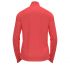 Odlo Essential Ceramiwarm (zip) hardloopshirt lange mouw roze dames  313641-30716-VRR